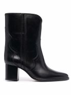 Isabel Marant Roree Black Leather Boots Isabel Marant Roree Black Leather Boots - Black