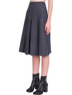 Maison Margiela Skirt In Grey Wool Maison Margiela Skirt In Grey Wool - grey