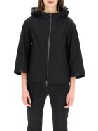 Herno Laminar Alabama Mini Cape Jacket Herno Laminar Alabama Mini Cape Jacket - NERO (Black)