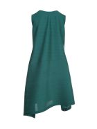 Vein Sleeveless Midi Dress Pleats Please Issey Miyake Vein Sleeveless Midi Dress - Verde