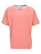 Golden Goose Aira T-shirt With Print And Lettering On The Back Golden Goose Aira T-shirt With Print And Lettering On The Back - FLORAL