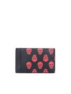 Alexander McQueen Skull Card Holder Alexander McQueen Skull Card Holder - Black