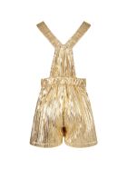 Le Gemelline by Feleppa Gold Overall For Girl Le Gemelline by Feleppa Gold Overall For Girl - Gold