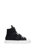 Gienchi Hypnos Sneakers In Black Rubber/plasic Gienchi Hypnos Sneakers In Black Rubber/plasic - black