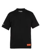 HERON PRESTON Cotton T-shirt HERON PRESTON Cotton T-shirt - BLACK WHITE