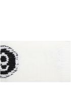 MM6 Maison Margiela Ivory Scarf For Kids With Logo MM6 Maison Margiela Ivory Scarf For Kids With Logo - Ivory