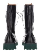 Off-White Off White Sponge Combat Boot Off-White Off White Sponge Combat Boot - Nero