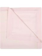 Fendi Pink Blanket For Baby Girl With Logo Fendi Pink Blanket For Baby Girl With Logo - Pink