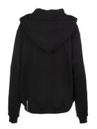 Black And Fluo Green Man "visione" Hoodie Vision of Super Black And Fluo Green Man "visione" Hoodie - Black/green