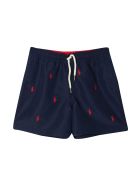 Ralph Lauren Swimsuit With Embroidery Ralph Lauren Swimsuit With Embroidery - Blu