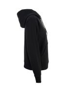Burberry Rylee - Logo Print Cotton Oversized Hooded Sweatshirt Burberry Rylee - Logo Print Cotton Oversized Hooded Sweatshirt - Black