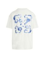 Off-white 'floral Arrows' T-shirt Off-White 'floral Arrows' T-shirt - Beige