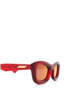 Bottega Veneta Bottega Veneta Bv1088s Burgundy Sunglasses Bottega Veneta Bottega Veneta Bv1088s Burgundy Sunglasses - Burgundy