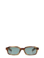 Flatlist Hanky Sunglasses In Brown Pvc Flatlist Hanky Sunglasses In Brown Pvc - brown