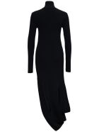 Bottega Veneta Long Knitted Midi Dress Bottega Veneta Long Knitted Midi Dress - Black