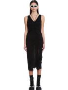 Helmut Lang Dress In Black Viscose Helmut Lang Dress In Black Viscose - black