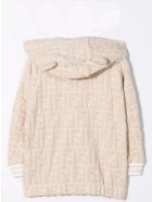 Fendi Newborn Sweatshirt With Ff Logo Fendi Newborn Sweatshirt With Ff Logo - Begie