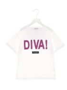 Dolce & Gabbana 'diva' T-shirt Dolce & Gabbana 'diva' T-shirt - White