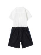 Fendi Romper With Embroidery Fendi Romper With Embroidery - Jeans