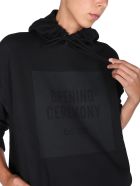 Opening Ceremony Sweatshirt With Logo Box Opening Ceremony Sweatshirt With Logo Box - Nero