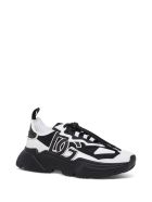 Dolce & Gabbana Daymaster Black And White Nylon Blend Sneaker Dolce & Gabbana Daymaster Black And White Nylon Blend Sneaker - Black
