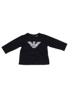Emporio Armani Cotton T-shirt Emporio Armani Cotton T-shirt - BLUE