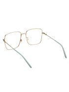 Gg0445o Glasses Gucci Gg0445o Glasses - 004 GOLD GOLD TRANSPARENT