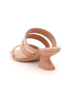 Salvatore Ferragamo Steffie 55 Leather Mules Salvatore Ferragamo Steffie 55 Leather Mules - Naturale