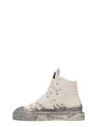 Gienchi Hypnos Sneakers In Beige Canvas Gienchi Hypnos Sneakers In Beige Canvas - beige