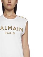 Balmain T-Shirt Balmain T-Shirt - Blanc or