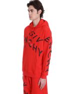 Givenchy Sweatshirt In Red Cotton Givenchy Sweatshirt In Red Cotton - red
