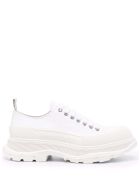 Alexander McQueen Trade Slick Fabric Sneakers Alexander McQueen Trade Slick Fabric Sneakers - White