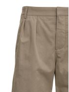 Saint Laurent Beige Cotton Bermuda Shorts Saint Laurent Beige Cotton Bermuda Shorts - Beige