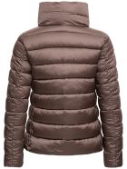 Save the Duck High Neck Ecological Brown Down Jacket Save the Duck High Neck Ecological Brown Down Jacket - Brown