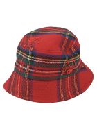 Ruslan Baginskiy Tartan Logo Bucket Hat Ruslan Baginskiy Tartan Logo Bucket Hat - Red