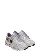 Golden Goose Running Sneakers In White Synthetic Fibers Golden Goose Running Sneakers In White Synthetic Fibers - white