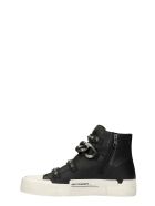 Ash Galaxy Sneakers In Black Leather Ash Galaxy Sneakers In Black Leather - black