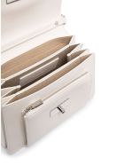 Small "gv3" Bag In White Leather Givenchy Small "gv3" Bag In White Leather