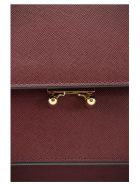 Marni Trunk Bag In Mono-coloured Saffiano Calfskin Marni Trunk Bag In Mono-coloured Saffiano Calfskin - Ruby