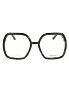 Gg0890o Glasses Gucci Gg0890o Glasses - 002 HAVANA HAVANA TRANSPARENT