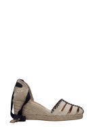 Castañer Cici Wedges In Beige Canvas Castañer Cici Wedges In Beige Canvas - beige