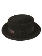 Ruslan Baginskiy Logo Embellished Hat Ruslan Baginskiy Logo Embellished Hat - Black
