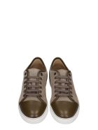 Lanvin Dbb1 Sneakers In Taupe Suede And Leather Lanvin Dbb1 Sneakers In Taupe Suede And Leather - taupe