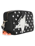 Golden Goose Black Polka-dot Print Shoulder Bag Golden Goose Black Polka-dot Print Shoulder Bag - BLACK