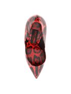 Dolce & Gabbana Printed Patent Leather Pumps Dolce & Gabbana Printed Patent Leather Pumps - Nero e Rosso