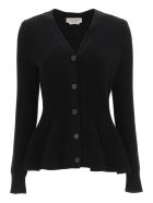 Shaped Cardigan Alexander McQueen Shaped Cardigan - Nero