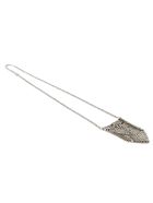 Paco Rabanne Perforated Chain Necklace Paco Rabanne Perforated Chain Necklace - Silver