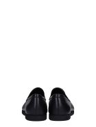 Loafers In Black Leather Givenchy Loafers In Black Leather - Nero