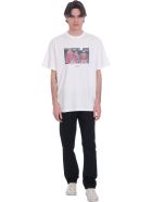 Throwback T-shirt In White Cotton Throwback T-shirt In White Cotton - white