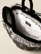 Sikuly Handbag Munita Sikuly Coffa Bag In Perforated Leather With Bells Sikuly Handbag Munita Sikuly Coffa Bag In Perforated Leather With Bells - Multicolor